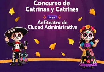 Concurso de catrines y catrinas en Tizayuca