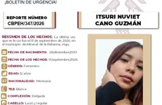 Ficha de Búsqueda Itzury Nuviet