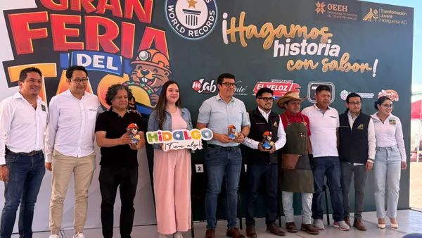 Presentan la Gran Feria del Taco Hidalgo 2026