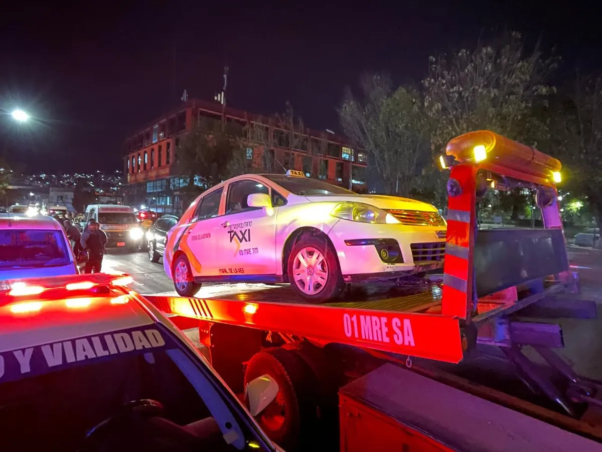 Realizan operativo Transporte Seguro en Pachuca: 5 unidades al corralón y 24 infracciones