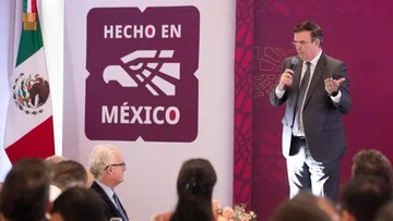 Ebrard así lo dijo durante la presentación de las marcas: 'Hecho en México' y 'Made in México'.