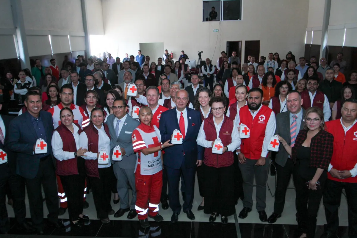 Inicia en SEPH colecta de Cruz Roja, esperan superar los 4.8 millones de pesos de 2024