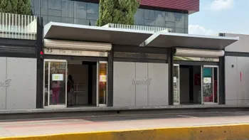 Estación del Tuzobús que será rehabilitada como parte del proyecto de modernización.