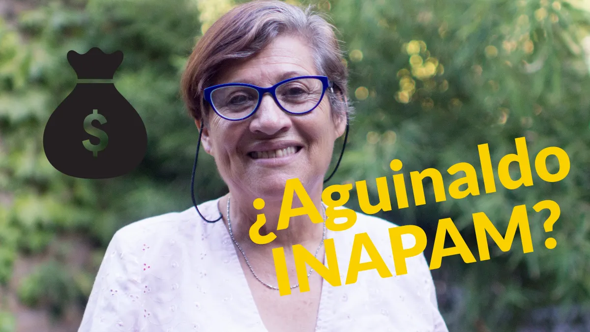 El aguinaldo Inapam se otorga a adultos mayores en el programa de Vinculación Productiva y equivale a mínimo 15 días de salario