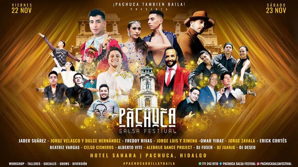 Llega a Pachuca el Salsa Festival 2024