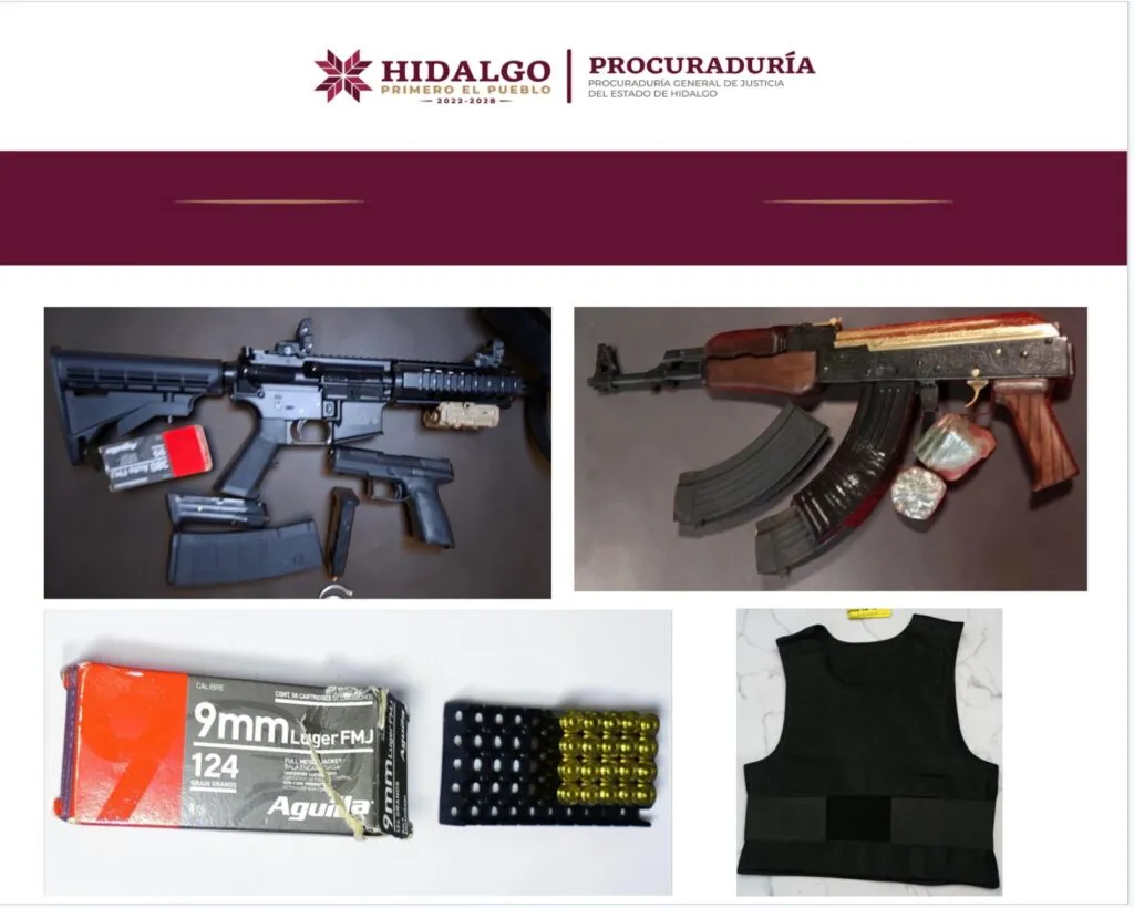 Caen tres presuntos implicados en narcomenudeo y extorsión en Zempoala y Mineral de la Reforma