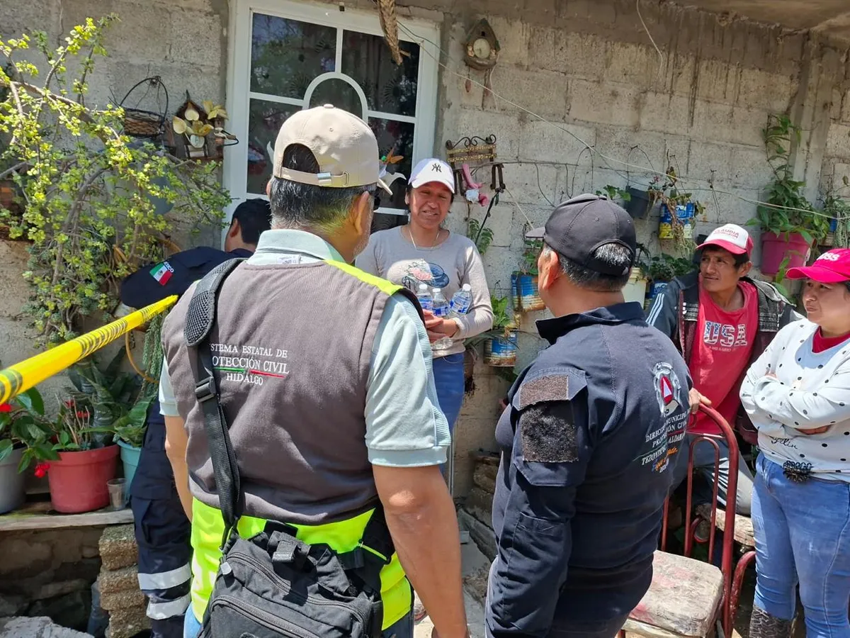 Lluvias dejan afectaciones en viviendas, escuelas y caminos de Tezontepec de Aldama