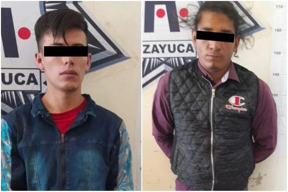 Detienen a dos por robo de auto en Tizayuca