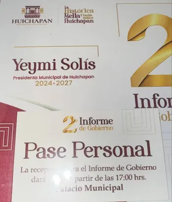 Segungo Informe Yeymi Solis Huichapan