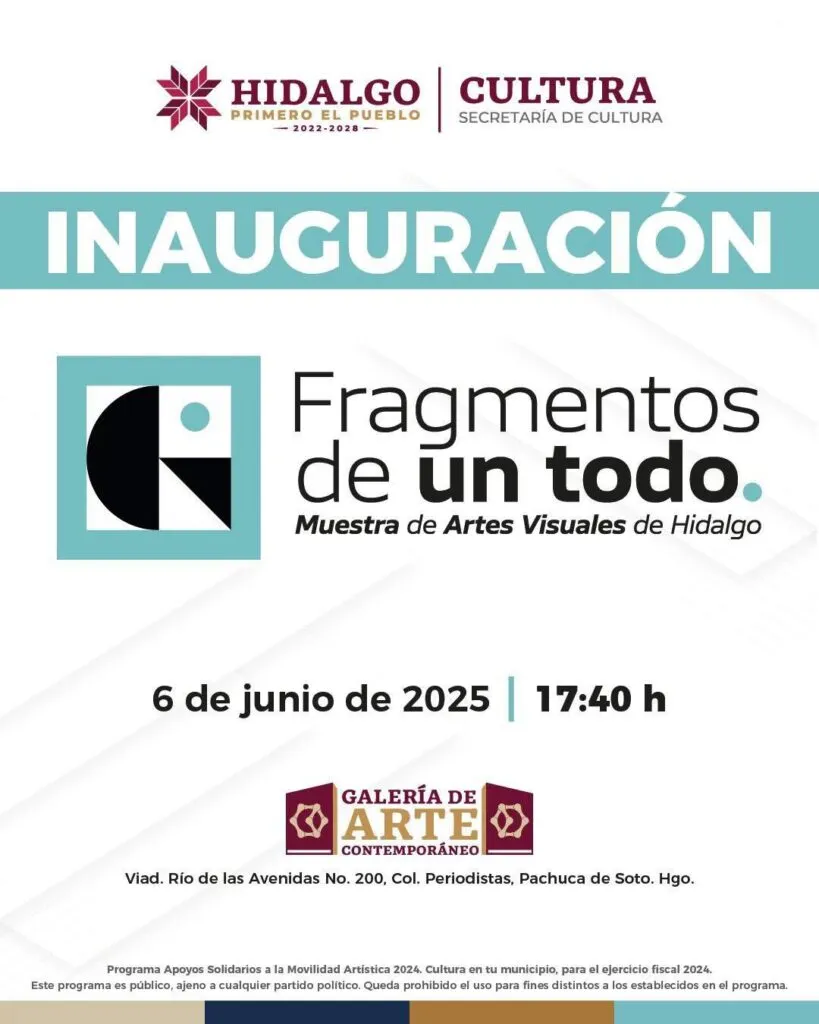 “Fragmentos de un todo”: 19 artistas hidalguenses exponen en Pachuca