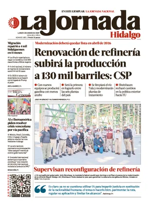 La Jornada Hidalgo | 05 de enero de 2026