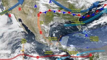 Lluvias y granizo este viernes: tormentas afectarán a más de 20 estados con descargas eléctricas, viento y riesgo de deslaves.
