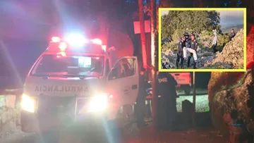 Rescate de personas en Mineral del Chico