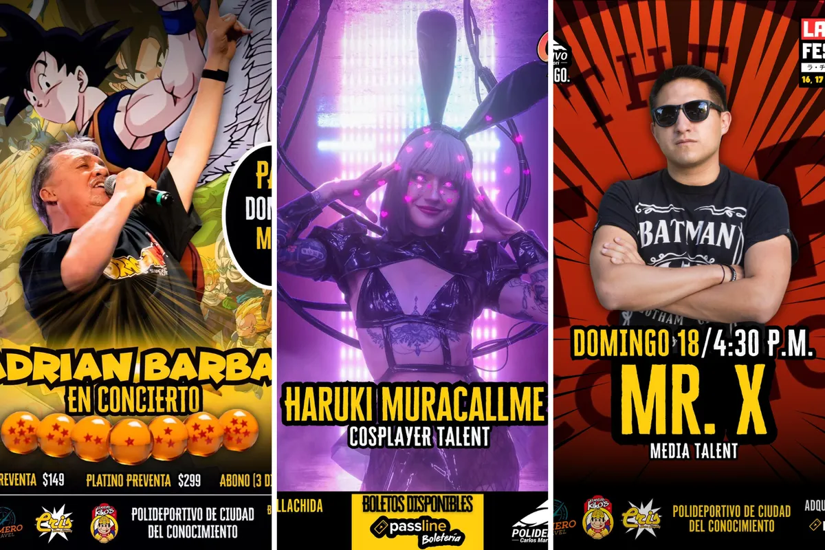 Festival La Chida 2025 llega a Pachuca con doblaje, cosplay y música