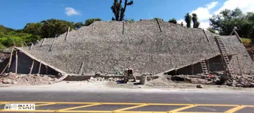 ¿Qué pasa con la pirámide encontrada en la carretera Pachuca-Huejutla?