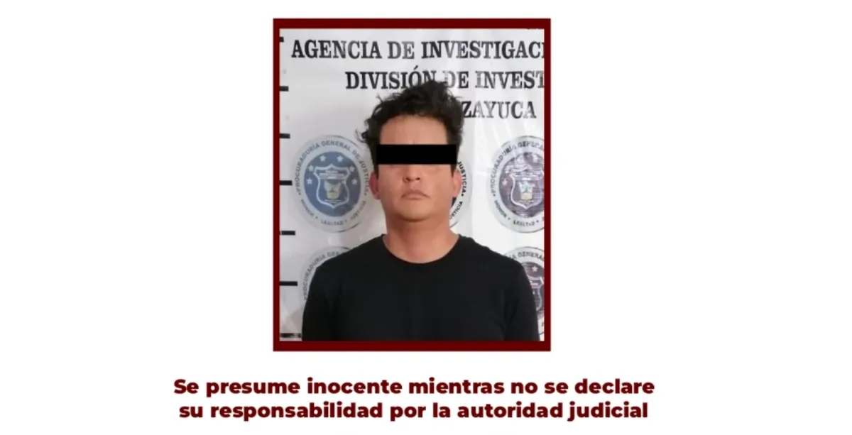 Cae en Tizayuca presunto feminicida buscado en Veracruz