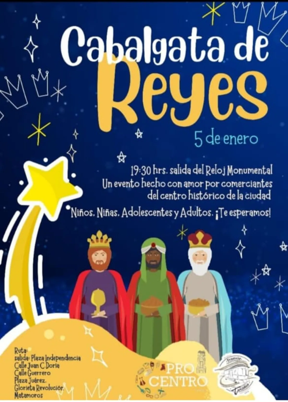 Reyes Magos 2023: Comerciantes del Centro de Pachuca realizarán cabalgata