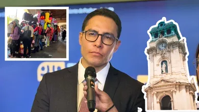 Alcalde Jorge Reyes, reloj moumenta, comercio informal