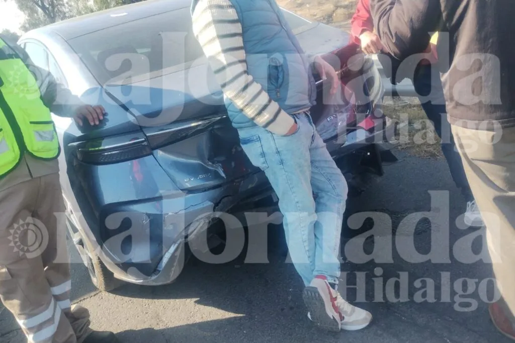 Accidente en la México-Pachuca provoca carga vehicular