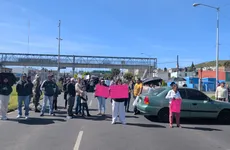 Bloqueo en la Pachuca-Tulancingo