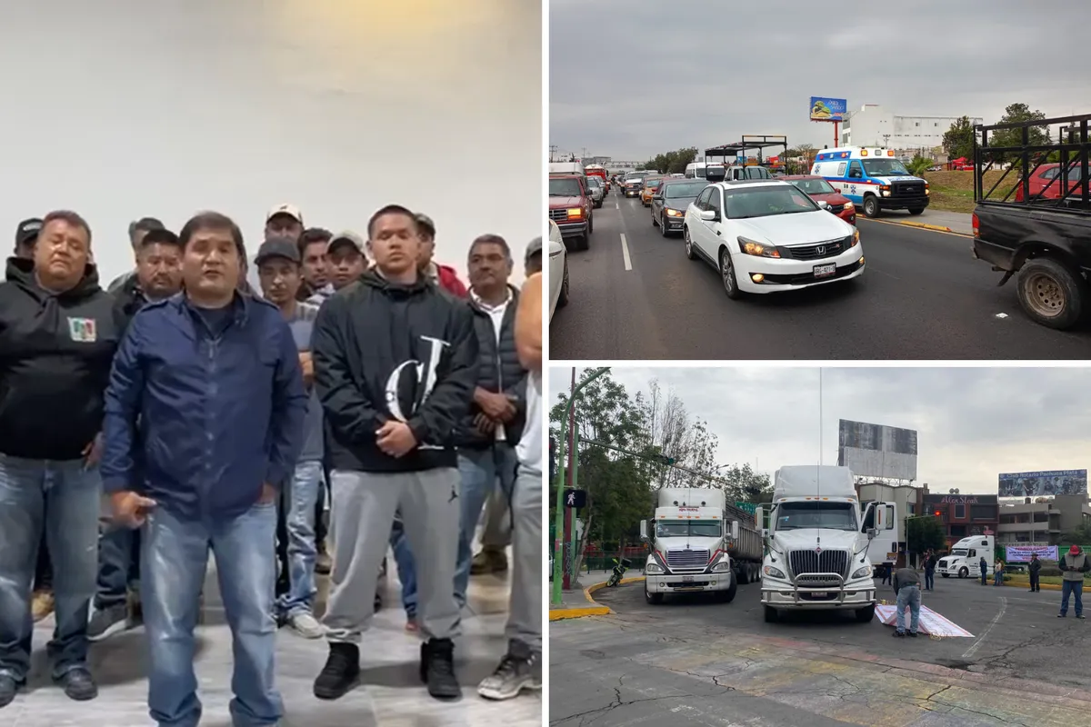 Transportistas Unidos de Zimapán se deslindan de bloqueos en Pachuca
