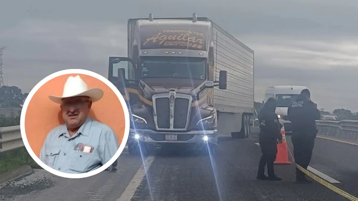 Tractocamión detenido en la México–Tuxpan tras ataque armado contra operador.