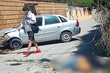 Accidente automovilístico en Tula de Allende deja un motociclista muerto