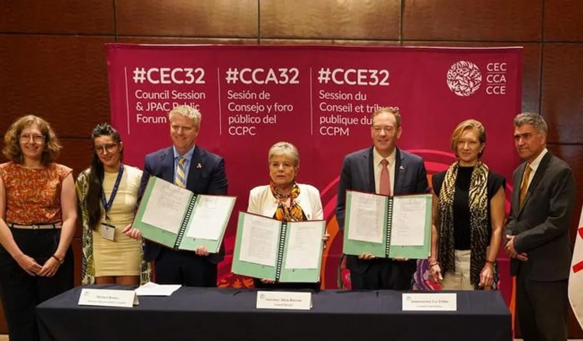 México, EU y Canadá firman declaración para la cooperación ambiental