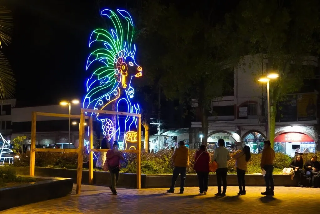 “El Mictlán”: la obra monumental con la que Tizayuca honra el Día de Muertos