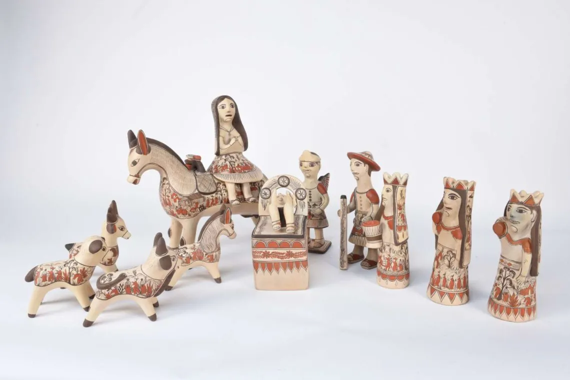 Nacimiento hidalguenses se exponen en el Museo de El Carmen