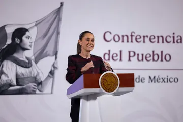 Sheinbaum en la lista de las 100 personas más influyentes del 2025