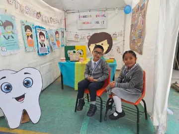 Realizan Feria de la Salud “Vive Saludable, Vive Feliz” en primaria de Pachuca