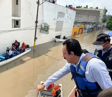 Muertos por inundación en Tula fueron 15 no 17; aclara Omar Fayad