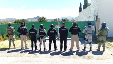 Operativo en Mineral de la Reforma