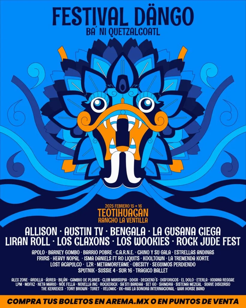 El Rock sonará en Teotihuacán con el Festival Dängo Ba’ni Quetzalcóatl; ¿Cuándo es y que bandas se presentan?
