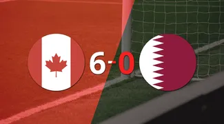 Mundial 2026: Catar terminó goleado 6-0 por Canadá