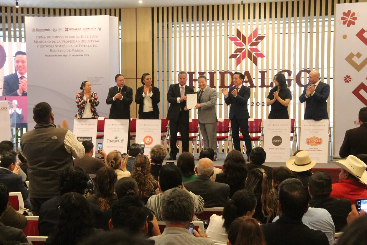 Solicita gobierno de Hidalgo al IMPI reconocer región aguamielera