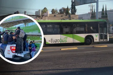 ¡Atención! Hay recorte operativo del Tuzobús este lunes en las siguientes estaciones