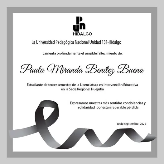 Accidente fatal: estudiante de UPN Hidalgo fallece tras caída de camioneta