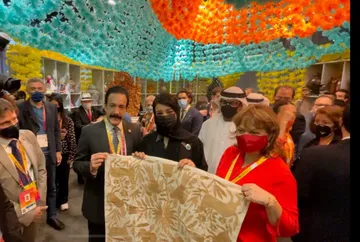 Omar Fayad asiste a la Expo Dubái 2020