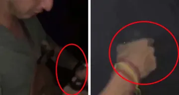 video de Octavio Ocaña disparando un arma