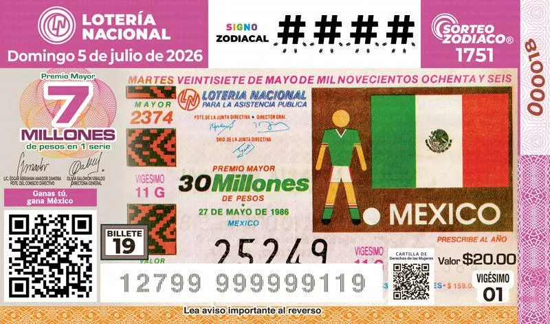 Con los billetes 19 y 20 para el Álbum Retro de futbol, llega el silbatazo final de la colección lanzada por Lotería Nacional y Panini