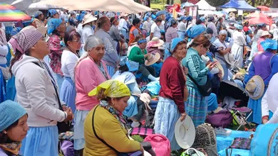 Peregrinas llegan a Tepeji del Rio
