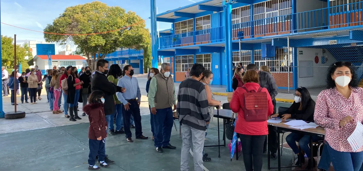 SNTE Hidalgo: por primera vez votan maestros para elegir nueva dirigencia