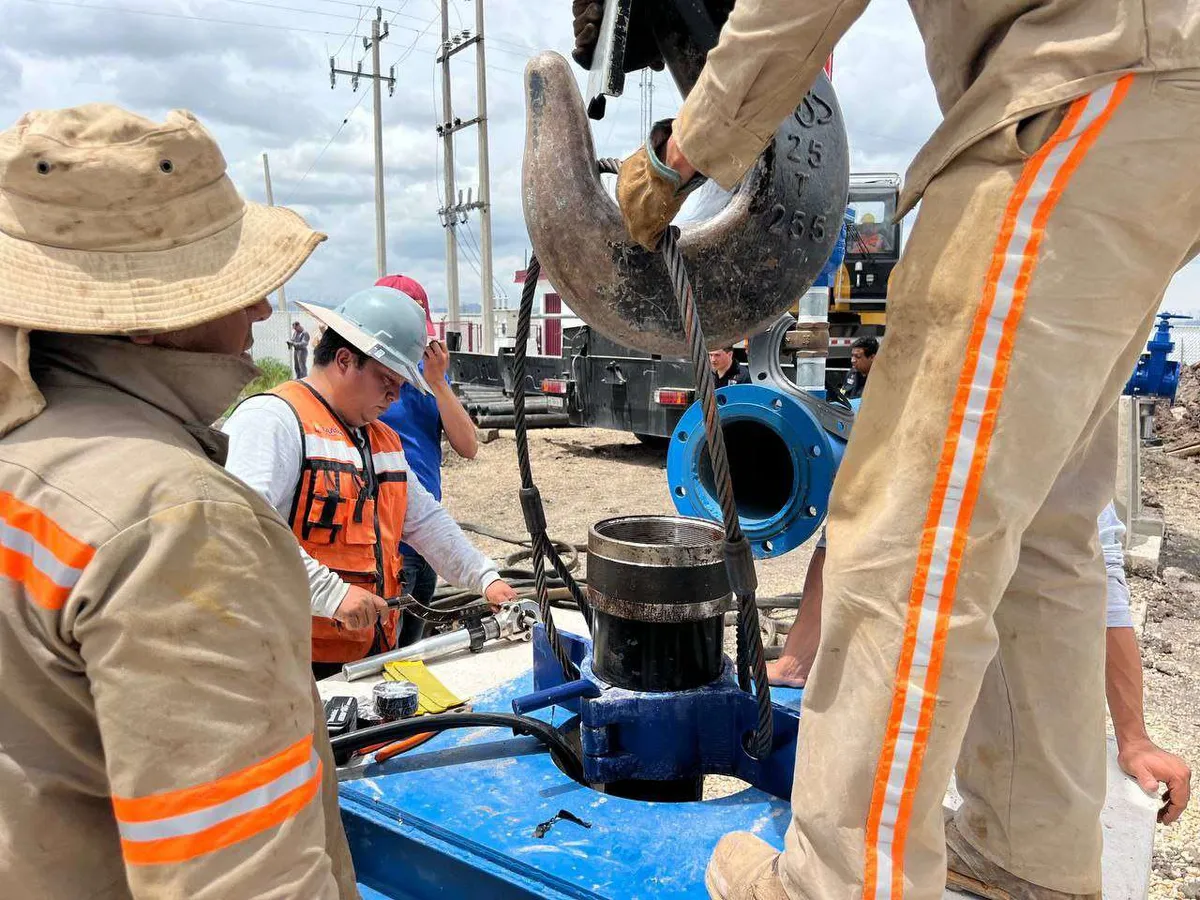 Caasim Pachuca: inicia operaciones el pozo 3 Téllez