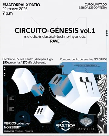 Productora independiente Matorral revoluciona la cultura en Actopan con “Circuito Génesis”