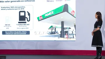 Sheinbaum presentó avances de las acciones federales contra el huachicol fiscal y las irregularidades en la importación y venta de combustibles.