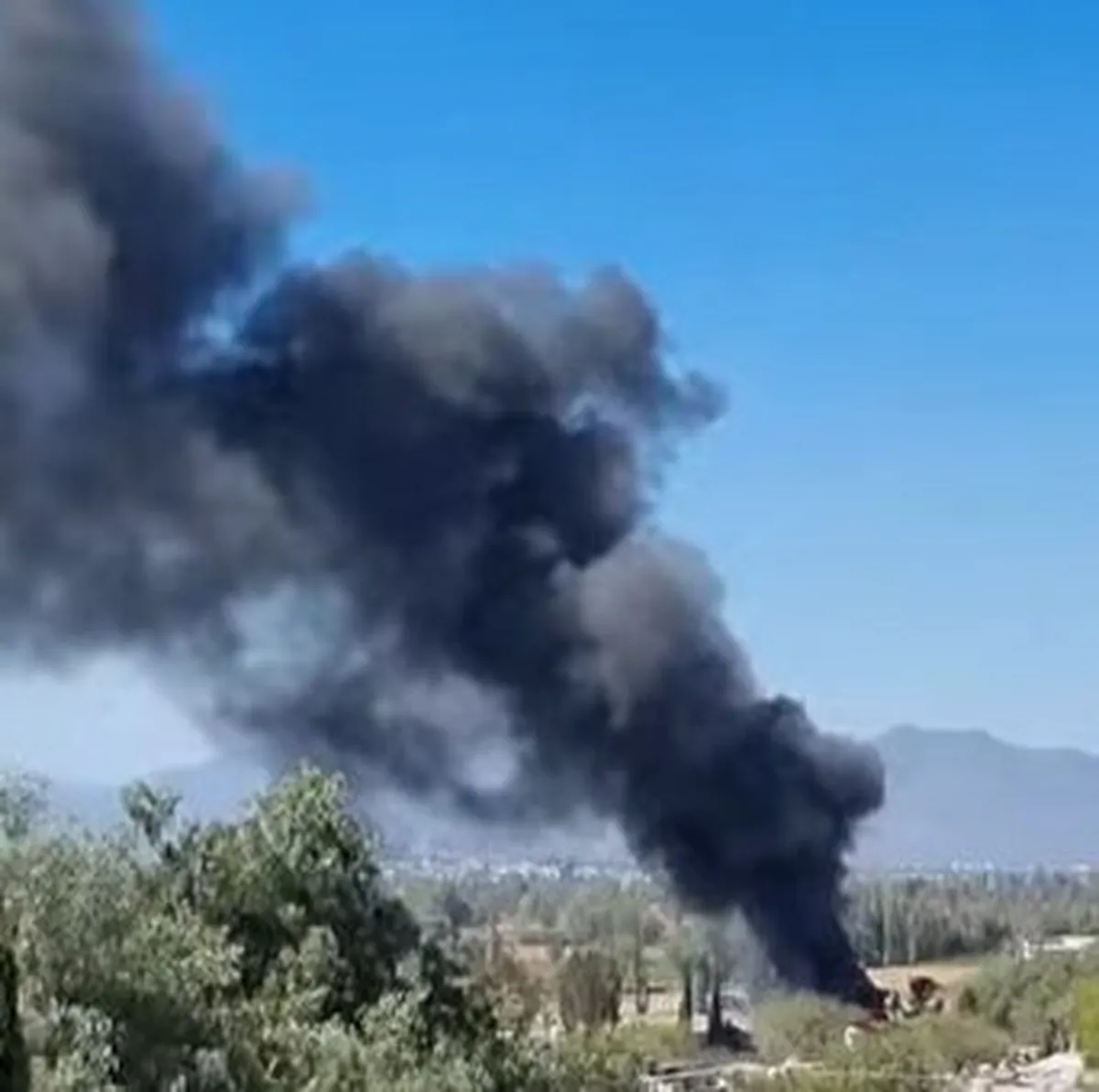 Incendio en Tlaxcoapan