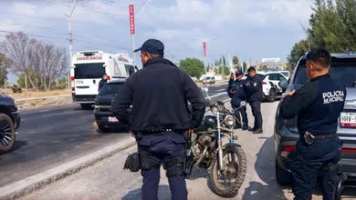 Motociclista accidentado