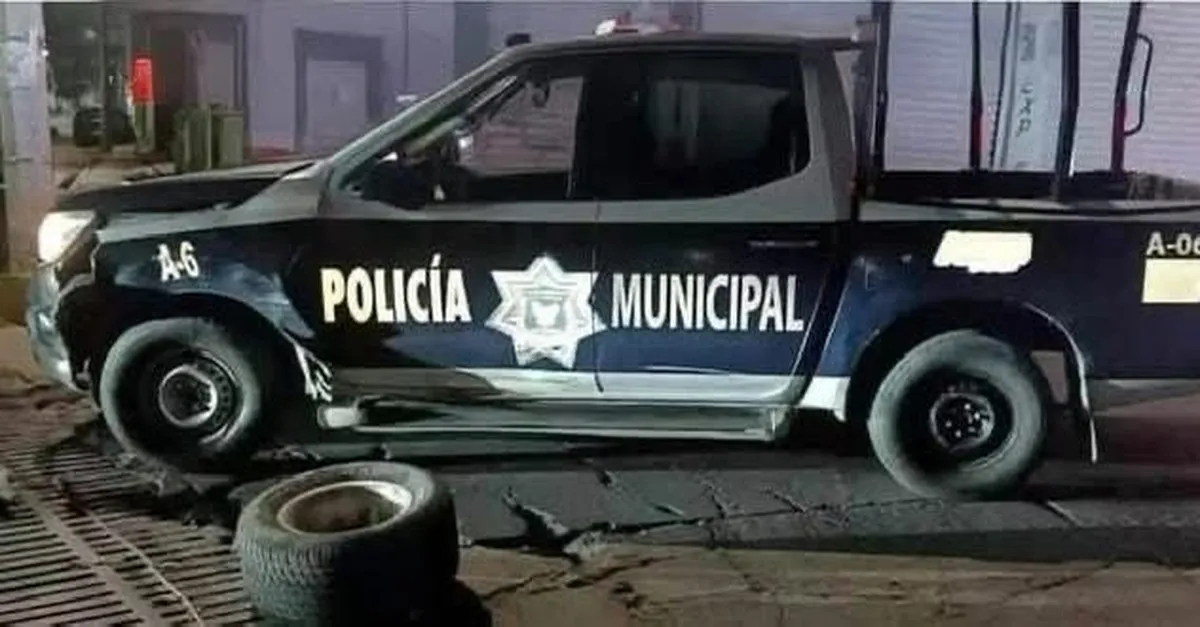 Actopan: conductor en estado de ebriedad choca contra patrulla e intenta fugarse